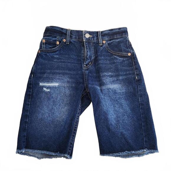 Levi's Other - Levi's NEW Boy's Slim Cut-Off Denim Shorts Blue Size 14